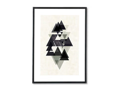 Poster da parete Remixed Space / Dan Johannson | varie dimensioni 