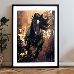 Poster da parete con effetto EXTRA - La cavalcata delle valchirie