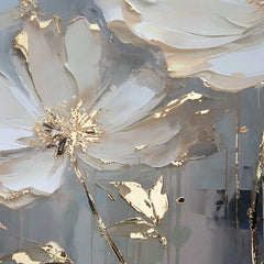 Poster da parete con effetto EXTRA - Petali d'oro - immagine 3