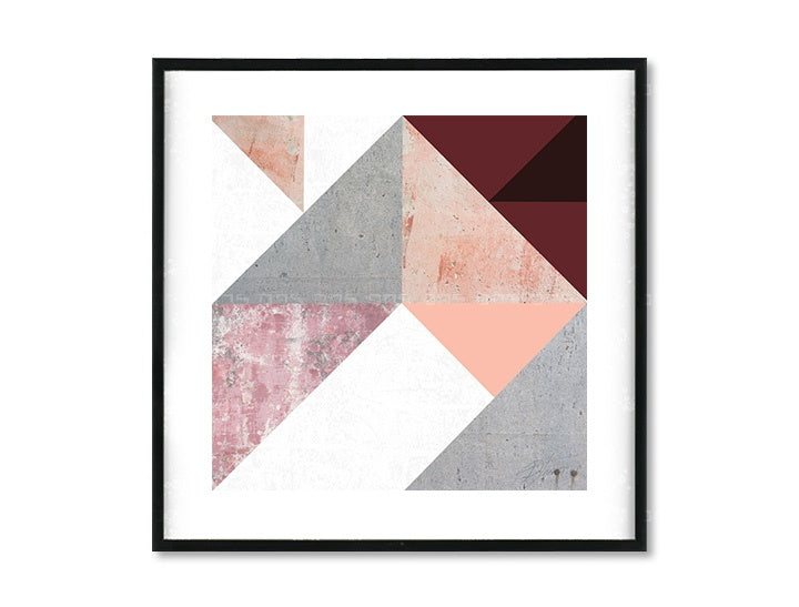 Poster da parete Geometric Spirit / Dan Johannson