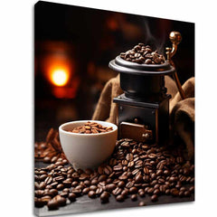 Quadri da caffè per la cucina Natura morta con caffè - immagine 2