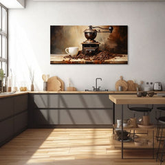 Quadri da caffè per la cucina Tempo di riposo