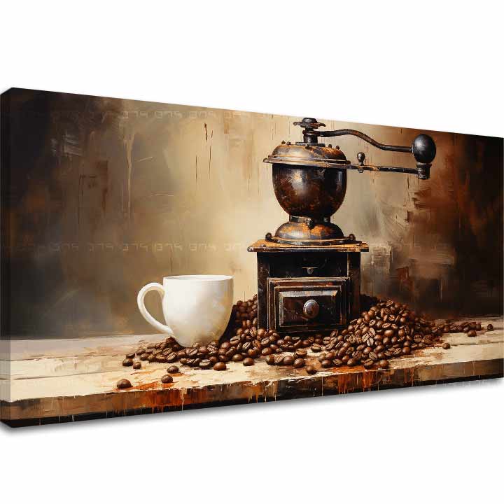 Quadri da caffè per la cucina Tempo di riposo - immagine 2