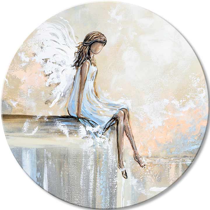 Quadri rotondi con acrilico Angel's Rest - immagine 2