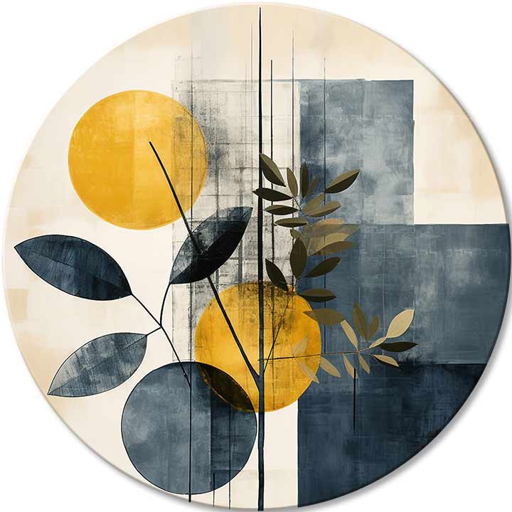 Quadri rotondi con acrilico Endless Day - immagine 2