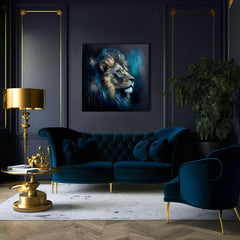 Quadro decorativo su tela - PREMIUM ART - Forza e grazia del leone - immagine 4