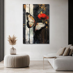 Quadro di farfalle Sorpresa - 100% originale dipinto ad acrilico - immagine 4