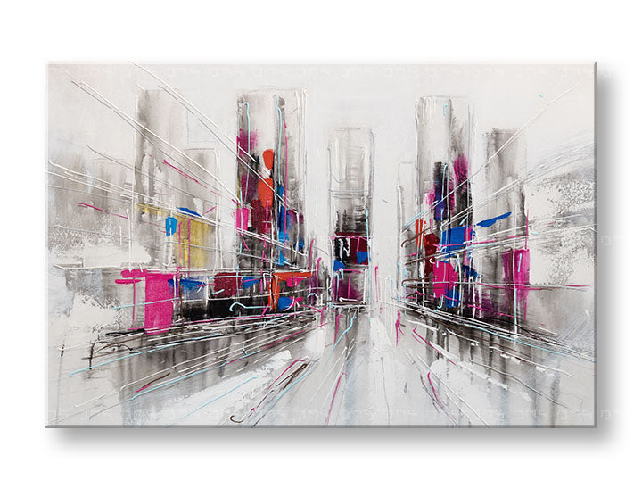 Quadro murale dipinto ABSTRAKT 1 parte - immagine 7