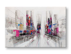 Quadro murale dipinto ABSTRAKT 1 parte - immagine 7