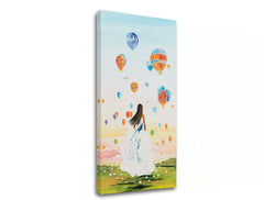 Quadro murale dipinto DONNA 1 parte - immagine 3