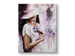 Quadro murale dipinto DONNA 1 parte - immagine 2