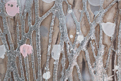 Quadro murale dipinto FIORI 1 parte