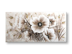 Quadro murale dipinto FIORI 1 parte - immagine 2