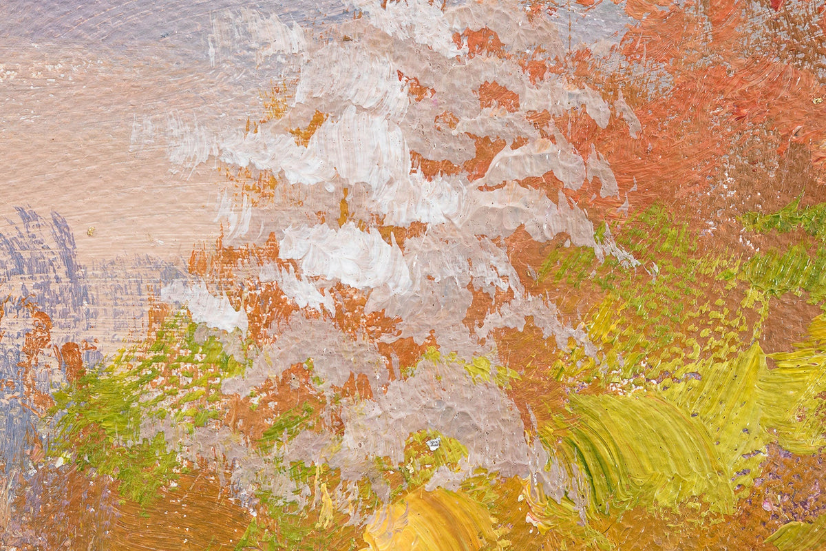 Quadro murale dipinto LANDSCAPE 1 parte CFALN018 - 70x70 cm
