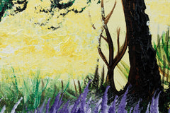 Quadro murale dipinto LANDSCAPE 1 parte