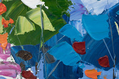 Quadro murale dipinto TREES 1 parte