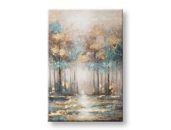 Quadro murale dipinto TREES 1 parte - immagine 3