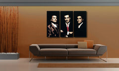 Quadro POP Art dipinto a mano Goodfellas 3 pezzi gf