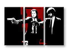 Quadro POP Art stampato Pulp Fiction 3 parti pulp5 - immagine 3