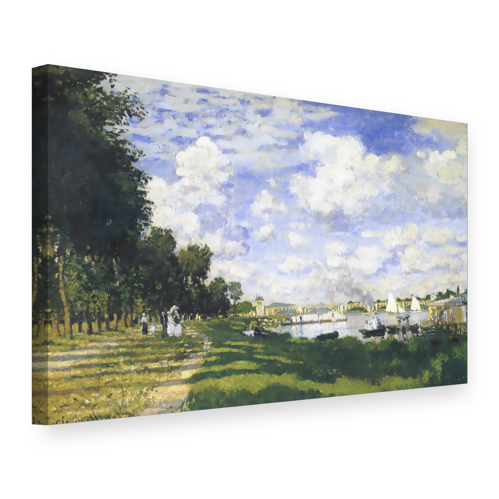 Quadro su tela Argenteuil – Claude Monet, vista 3D