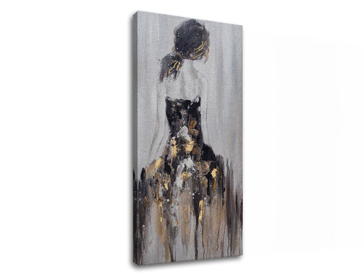 Quadro su tela DONNA - immagine 2