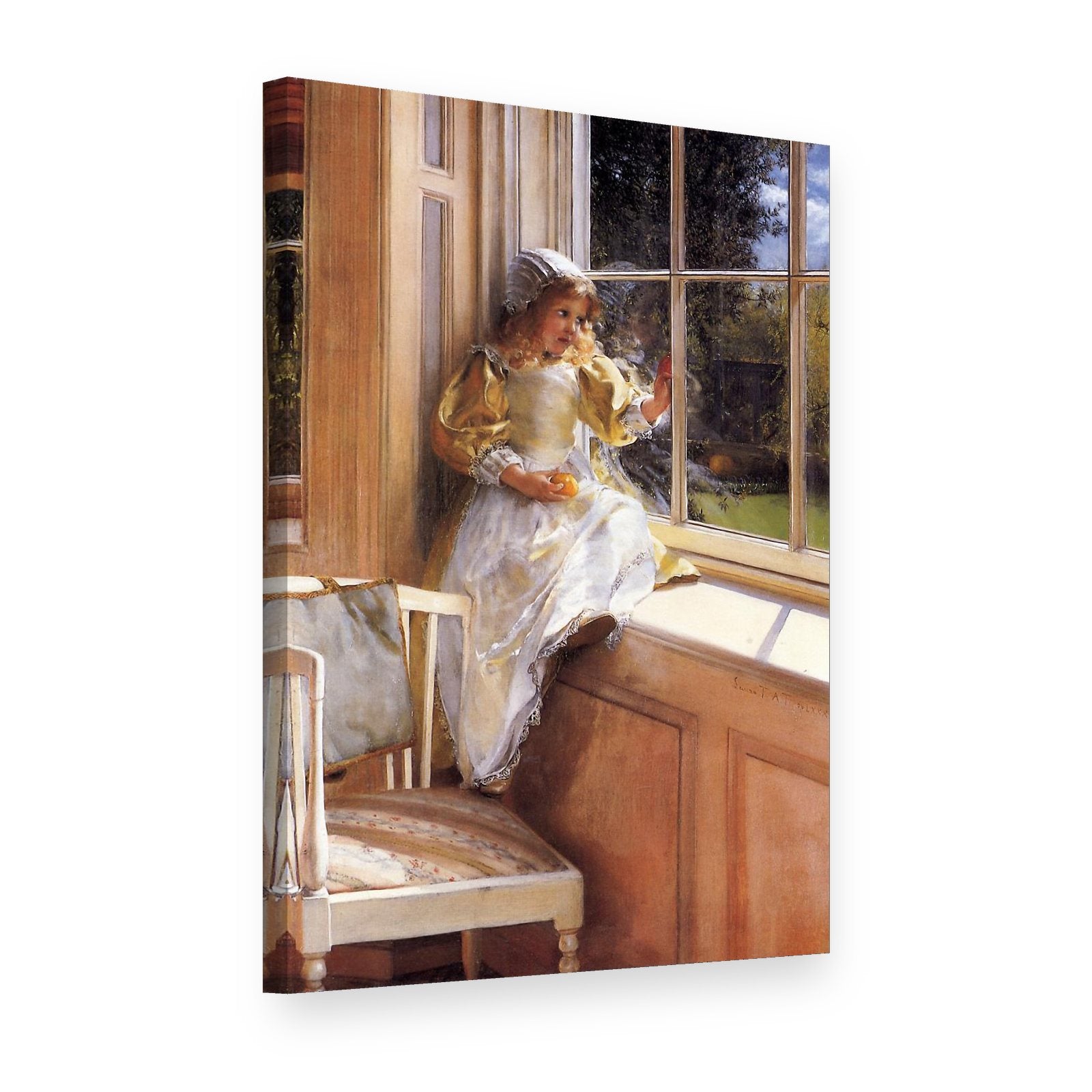 Quadro su tela Luce del sole – Lawrence Alma-Tadema, vista 3D