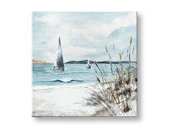 Quadro su tela PLACHETNICA SUL MARE 1 pezzo