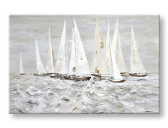 Quadro su tela PLACHETNICE SUL MARE 1 pezzo