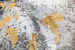 Quadro dipinto a mano per parete RINOCERONTE 80x120 cm – prospettiva 3D su tela su cornice di legno | 100% originale | acrilico su tela ARTMIE | Papilora.sk