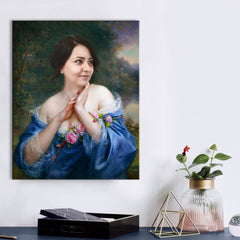 Regalo per le donne: un quadro storico da una foto