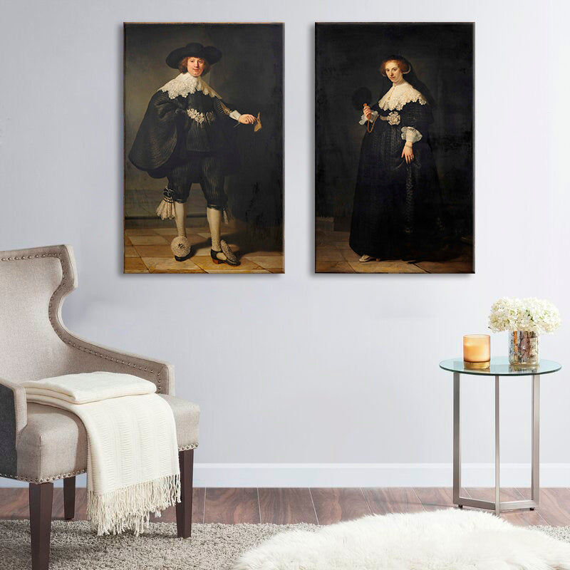 Rembrandt - Ritratti di Marten Soolmans e Oopjen Coppit - immagine 4