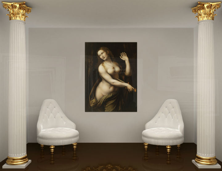 RIPRODUZIONE di un dipinto su tela – Leonardo da Vinci | varie misure