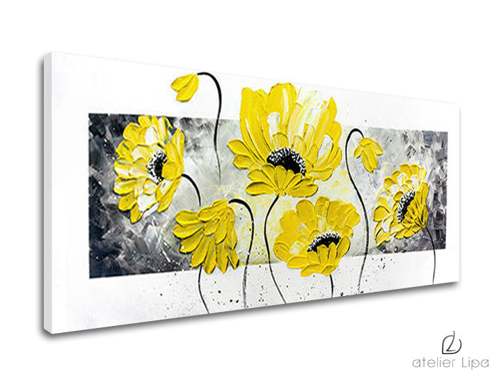 Riproduzione d'autore su tela FIORI