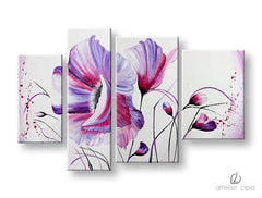 Riproduzione d'autore su tela FIORI