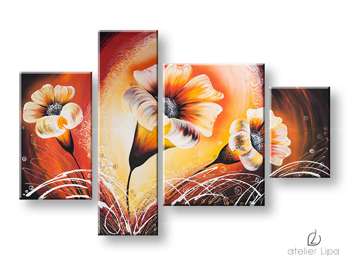 Riproduzione d'autore su tela FIORI