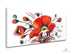 Riproduzione d'autore su tela FIORI