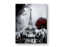 Riproduzione su tela dell'autore TORRE DI EIFFEL