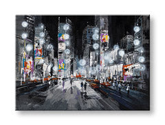 Pittura murale dipinta CITY 1 parte CFACT007 - 70x50 cm