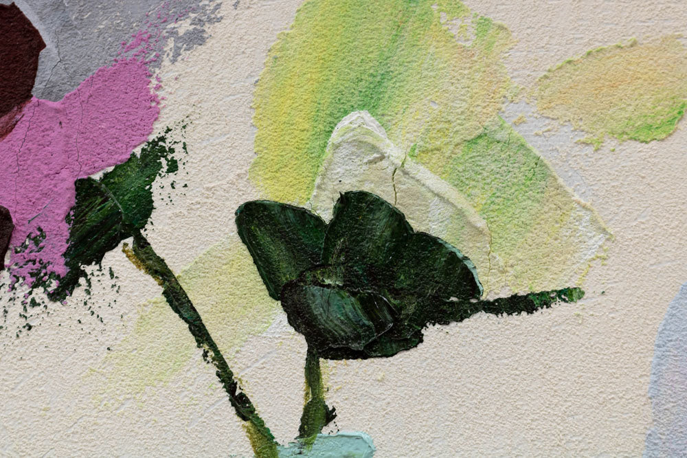 Quadro murale dipinto FIORI 1 parte CFAZH5769C+6E1 - immagine 4