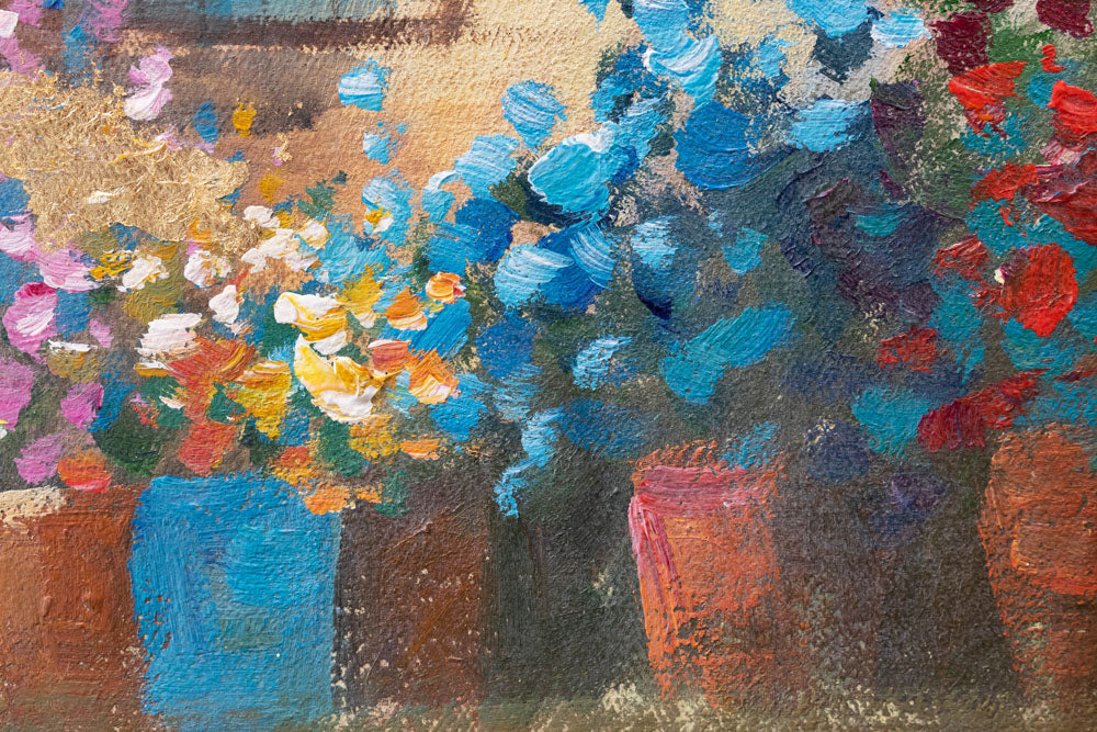 Quadro murale dipinto GIORNO A FIRENZE 1 parte - immagine 6
