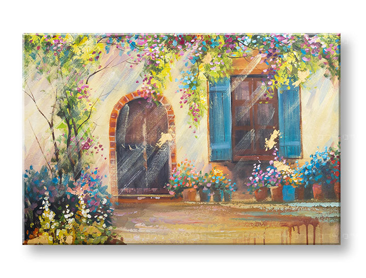 Quadro murale dipinto GIORNO A FIRENZE 1 parte - immagine 7