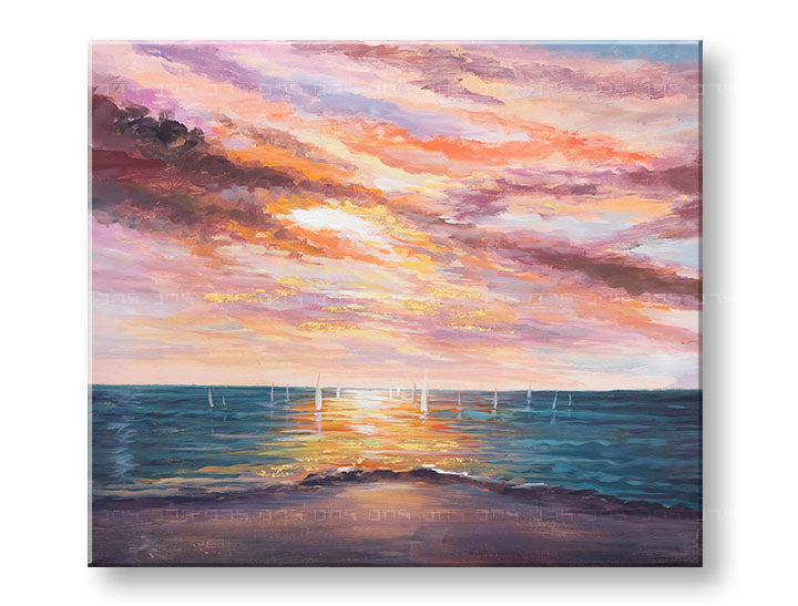 Quadro murale dipinto WEST SLNKA 1 parte - immagine 7
