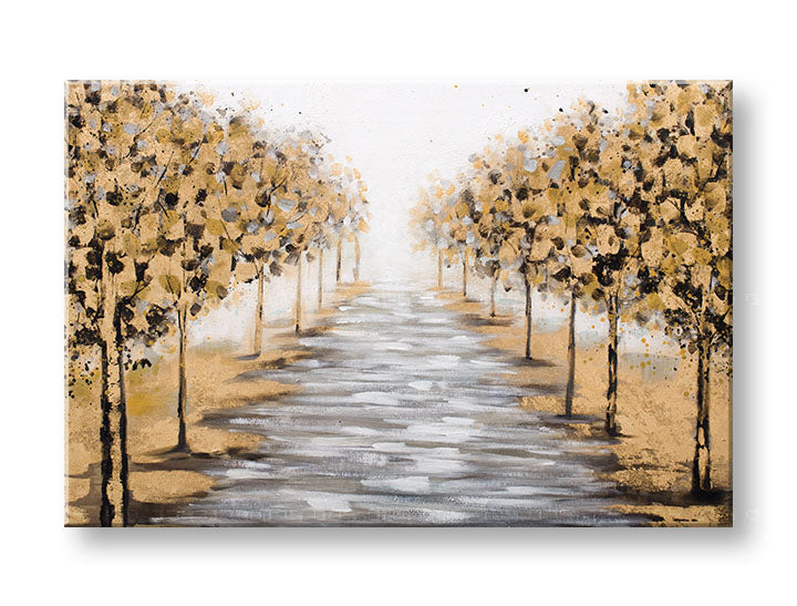 Pittura murale dipinta TREES 1 parte - immagine 7