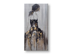 Quadro murale dipinto DONNA 1 parte - immagine 7
