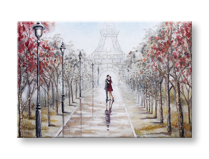Quadro murale dipinto PARIGI - immagine 3