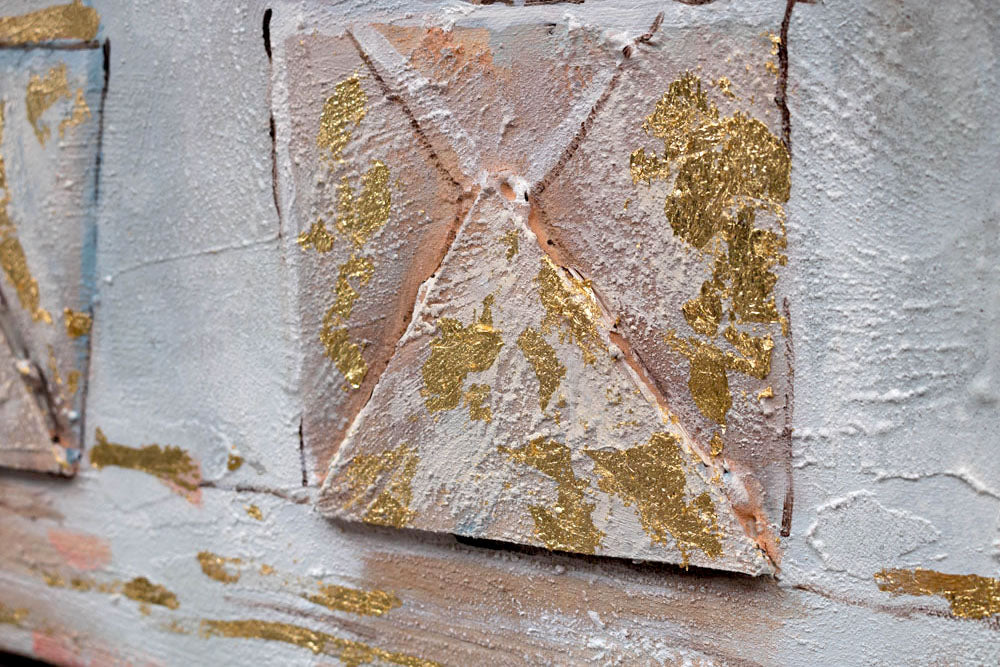Quadro murale dipinto FIORI IN VASO 1 pezzo - immagine 7