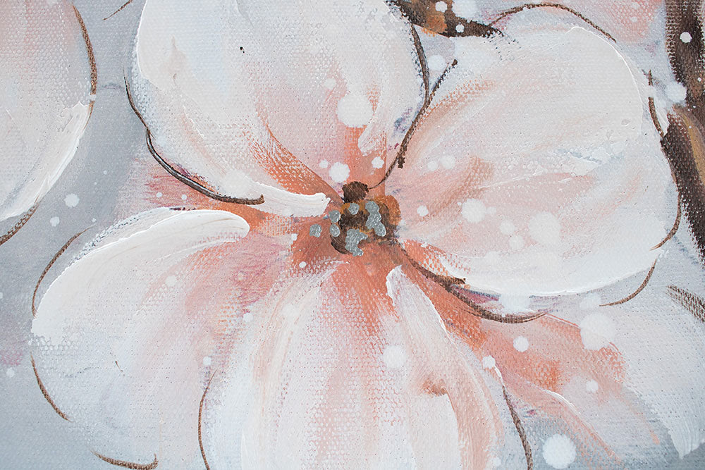 Quadro murale dipinto FIORI 1 parte - immagine 4