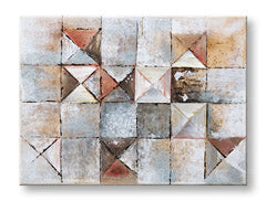 Quadro murale dipinto ABSTRAKT 1 parte CWFAB025 - 80x60 cm