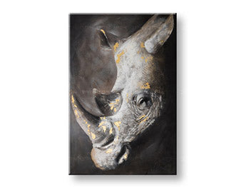 Quadro da parete dipinto NOSOROŽEC 1 parte CWFAN082 - 80x120 cm