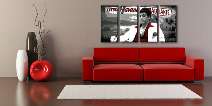 Quadro POP Art dipinto a mano HAVANA - AL PACINO | varie misure